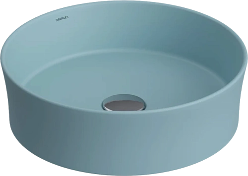 Раковина BERGES Ego 38 см матовый голубой - фото 5