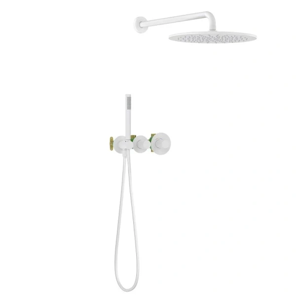 Душевой комплект Timo Saona белый матовый SX-2359/16SM (детальная фотография)
