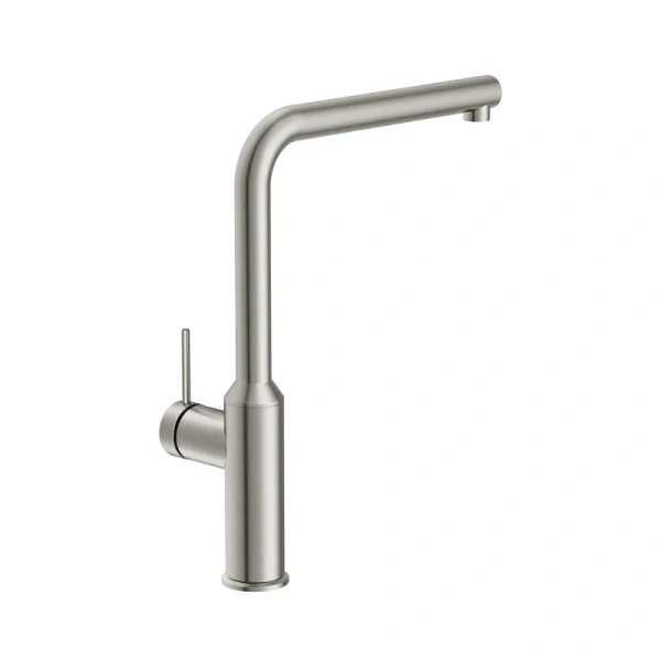 Смеситель для кухни Cersanit Flavis сатин 68241 (детальная фотография), современные, hi-tech