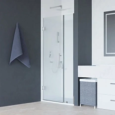 Душевая дверь в нишу RGW Hotel HO-012 90 см профиль хром, стекло прозрачное