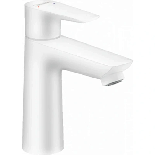 Смеситель для раковины Hansgrohe Talis E белый матовый - фото 5