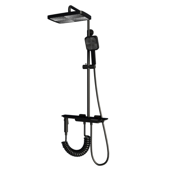 Душевая стойка RGW Shower Panels черная 51140135-04 (детальная фотография)