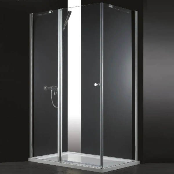 Душевой уголок Cezares Elena 90x80 см прозрачное стекло ELENA-W-AH-1-90/80-C-Cr (детальная фотография)