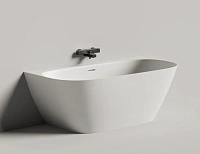 Ванна из искусственного камня Salini Sofia Wall 170x80 см белая матовая