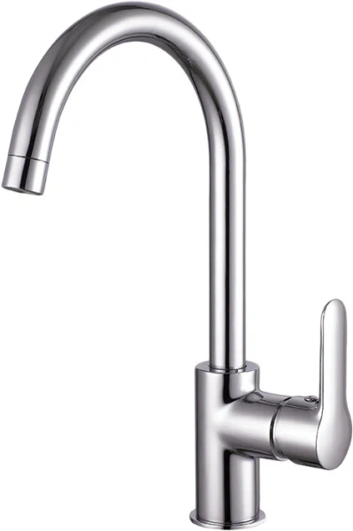 Смеситель для кухни IDDIS Cuba поворотный излив хром CUBSBJ0i05 (детальная фотография)