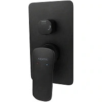 Смеситель для душа Акватек Вега черный