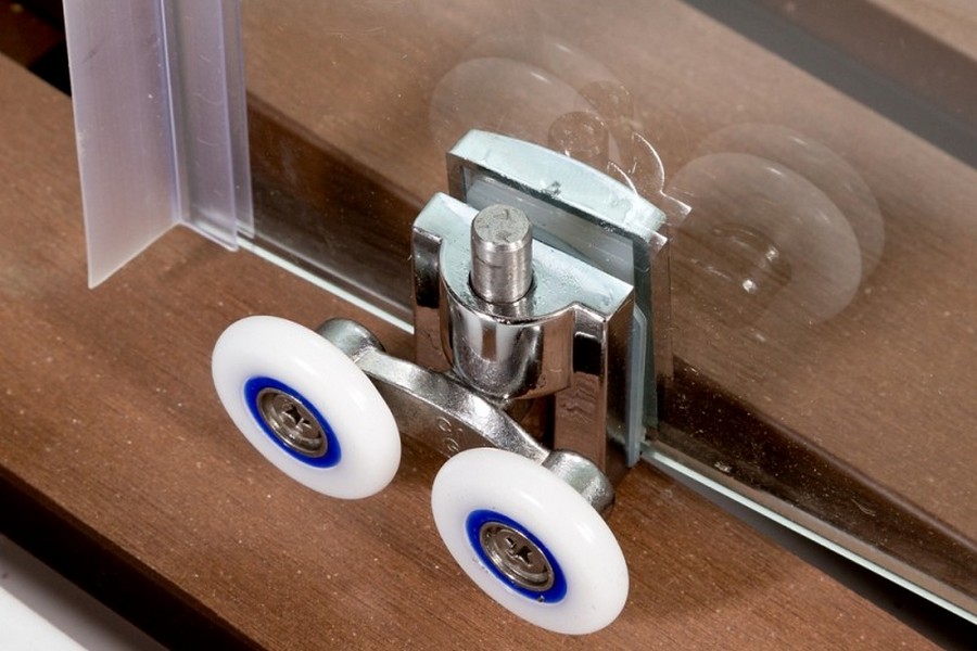 Душевая кабина Deto A 120х80 см правая A102RLED (детальная фотография), с раздвижными дверьми