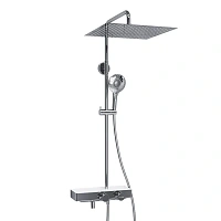 Душевая стойка WasserKRAFT Aller хром