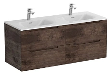 Тумба под раковину подвесная BelBagno Etna 120 см Rovere Moro