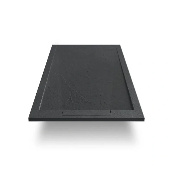 Душевой поддон Vincea 160х90 см антрацит VST-4SRL9016A (детальная фотография), из искусственного камня
