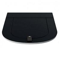 Крышка-сидение с микролифтом Artceram The One черная матовая