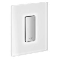 Смывная клавиша, хром/да Винчи белый, Grohe Skate Cosmopolitan 38846MF0