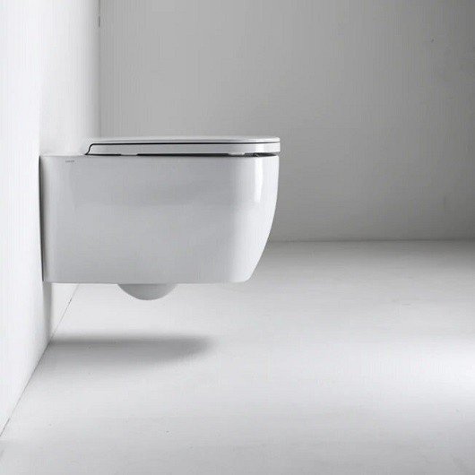 Унитаз подвесной Simas Henges белый HE18bi (детальная фотография), без бачка, со скрытым бачком