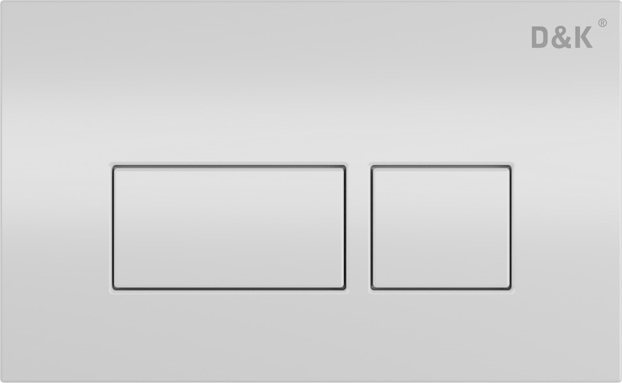 Клавиша смыва D&K Berlin белая DB1439016 (детальная фотография)