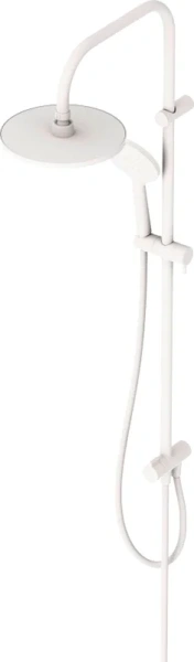 Душевая стойка Damixa Origin Bit белая DX977700200 (детальная фотография), с тропическим душем