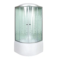 Душевая кабина Deto L 100x100 см с сиденьем