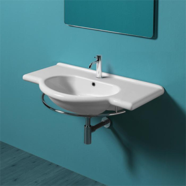 Раковина Simas Lavabi d’arredo Nizza TOP 62 (детальная фотография), подвесные