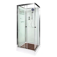 Душевая кабина Deto K 100x100 см без крыши