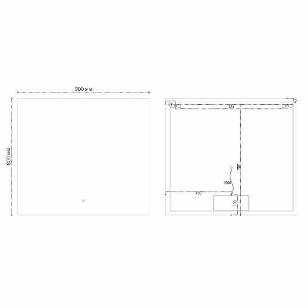 Схема (детальная фотография), в раме