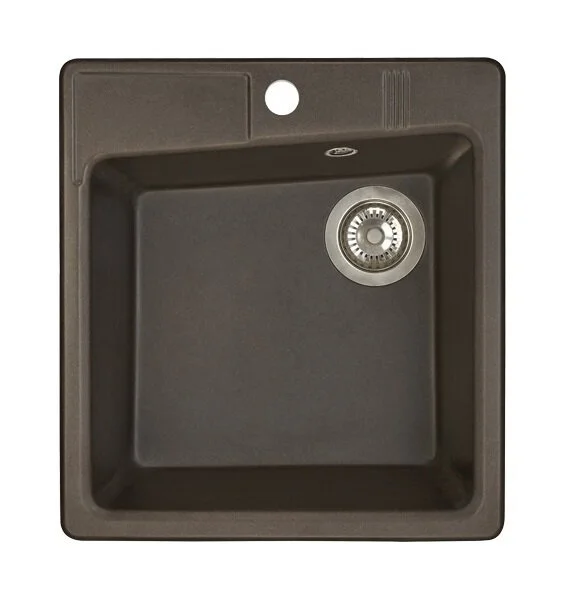 Мойка для кухни Акватон Парма 47 см кофе 1A713032PM280 (детальная фотография)