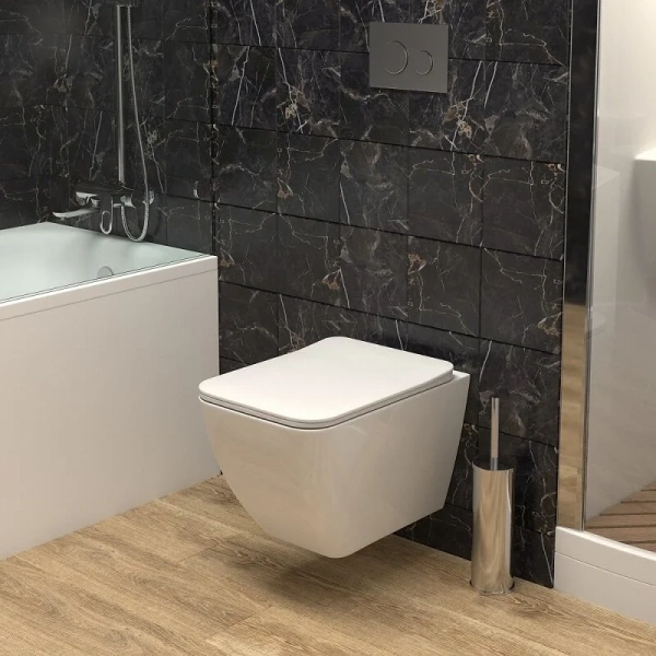 Унитаз подвесной Grossman белый глянцевый GR-4462S (детальная фотография), подвесные, встраиваемые