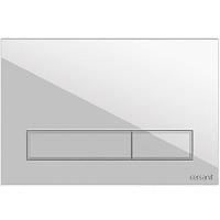 Клавиша смыва Cersanit Blick пластик белая матовая