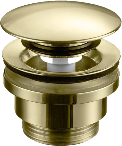 Донный клапан для раковины Paffoni медовое золото ZSCA050HG (детальная фотография)