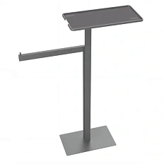 Стойка для ванной Boheme антрацит