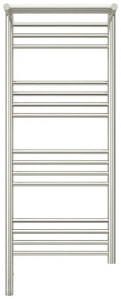 Полотенцесушитель электрический Сунержа Богема 3.0 1040 40х100 см с полкой (детальная фотография), хром, белыe, другие, черный