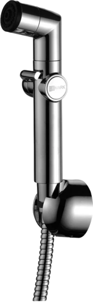 Гигиеническая лейка с держателем и шлангом Lemark хром LM8093C (детальная фотография)