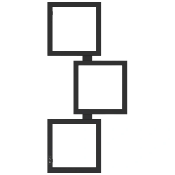 Полотенцесушитель электрический Сунержа Этюд 50х105 см правый черный матовый 31-0847-1050 (детальная фотография)