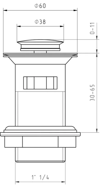 Смеситель для раковины Migliore Ermitage Mini хром 31425 (детальная фотография), в наличии