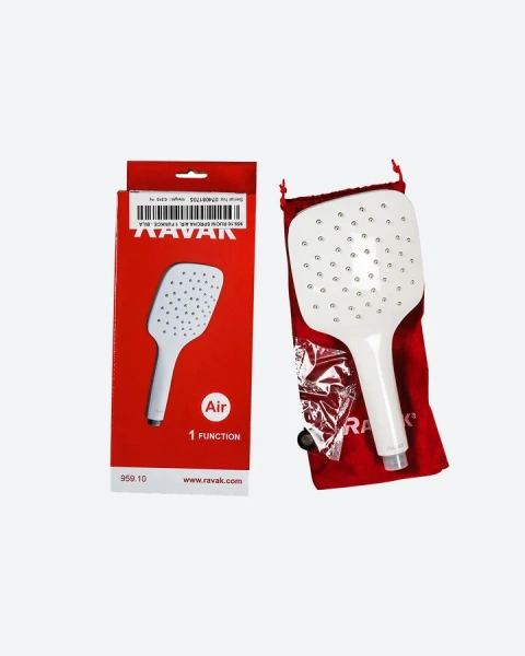 Душевая лейка белая Ravak Air 959.10 X07P351 (детальная фотография), белые