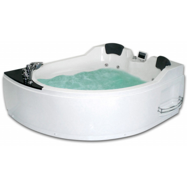 Акриловая ванна левосторонняя пристенная Gemy G9086 K R (детальная фотография)