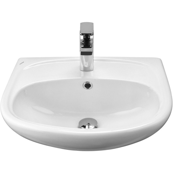 Раковина Santek Анимо 50 см белая 1WH110496 (детальная фотография), современные, hi-tech