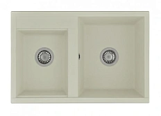 Мойка для кухни Акватон Делия 78 см жемчуг