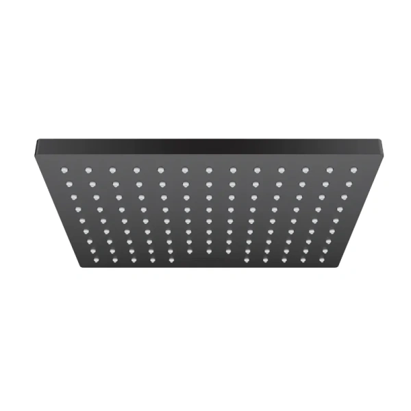 Верхний душ Hansgrohe Vernis Shape матовый черный, EcoSmart 26283670 (детальная фотография), черные