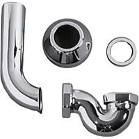 Наружный низкий сифон для ванны, цвет хром, Simas 120018 CR