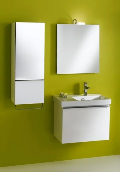 Шкаф подвесной Jacob Delafon Odeon Up 35 см квебекский дуб, правый EB893D-E10 (детальная фотография), современные, hi-tech