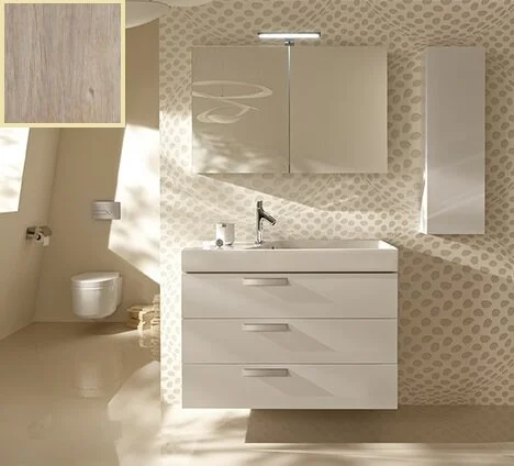 Тумба под раковину подвесная Jacob Delafon Rythmik 100 см квебекский дуб EB1310-E10 (детальная фотография), современная, hi-tech