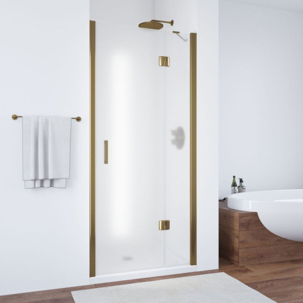 Душевая дверь стекло сатин Vegas-glass AFP 110 10 R (детальная фотография), по запросу