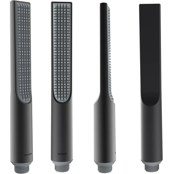 Смеситель для ванны Bossini Apice черный матовый Z00555.073 (детальная фотография), современные, hi-tech