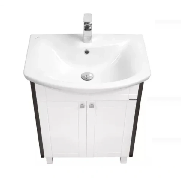 Тумба под раковину напольная Акватон Альпина 65 см венге 1A133401AL500 (детальная фотография), напольная, пристенная