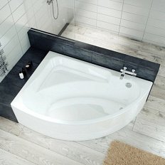 Ванна акриловая Santek Гоа 150х100 см без монтажного комплекта, левая