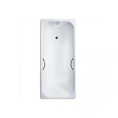 Ванна чугунная Delice Aurora 170x75 с отверстиями под ручки