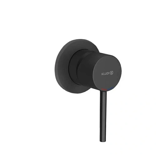 Смеситель для душа Kludi Bozz черный матовый - фото 2