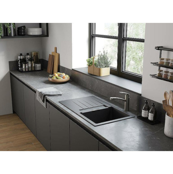 Смеситель для кухни Hansgrohe Focus однорычажный, хром 31806000 (детальная фотография), на мойку, на столешницу