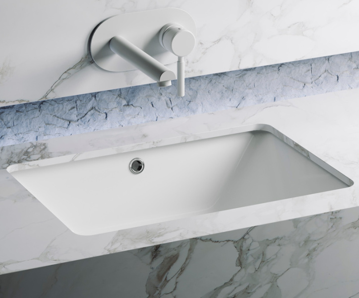 Раковина Ceramica Nova Element 55 см прямоугольная CN6045 (детальная фотография), белые