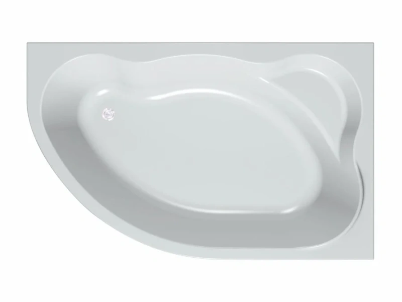 Акриловая ванна Kolpa-San Quat Amadis L/D, 160 х 100 см, правая/левая, белый, 567330/567320 (детальная фотография)