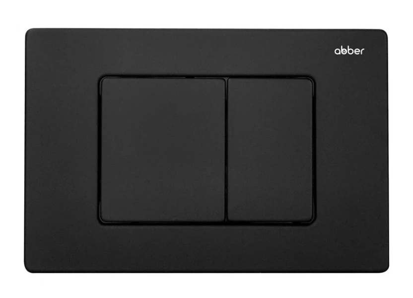Унитаз с инсталляцией Abber BEQUEM черный матовый AC1100MB-AC0105-AC0120MB (детальная фотография), в наличии index_1